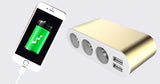 New QC3.0 3.1AA Fast Dual USB 2.4A charger
