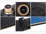 Car DVR Camera Rear-view Mirror Auto Video Recorder with Dual Lens