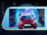 Car DVR Camera Rear-view Mirror Auto Video Recorder with Dual Lens
