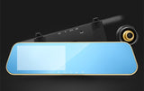 Car DVR Camera Rear-view Mirror Auto Video Recorder with Dual Lens