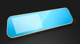Car DVR Camera Rear-view Mirror Auto Video Recorder with Dual Lens
