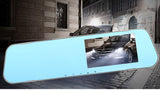 Car DVR Camera Rear-view Mirror Auto Video Recorder with Dual Lens