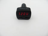 Smart Dual USB Car Charger Adapter (2 USB Port) Led 2.4A