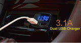 Smart Dual USB Car Charger Adapter (2 USB Port) Led 2.4A