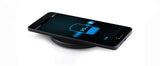Qi wireless USB portable Metal disk  charger