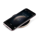 Qi wireless USB portable Metal disk  charger