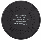 Wireless Desk Portable Charger Compatible with Qi Wireless enabled devices