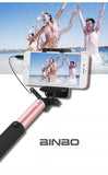 Monopod Selfie Stick with Bluetooth Remote Control