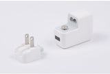 Dual USB ports travel wall charger (2 USB ports)