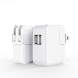 Dual USB ports travel wall charger (2 USB ports)
