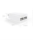 Universal 7100 Dual USB port wall charger