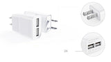 Universal 7100 Dual USB port wall charger