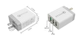 USB Travel Wall fast Charger (3-USB)