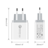 USB Travel Wall fast Charger (3-USB)