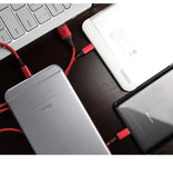 Nylon Braided 3 in 1 USB Charging Cable