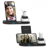Wireless charger 3 in 1 multi-function