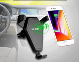 Qi wireless Fast car charger with Car mount kits.