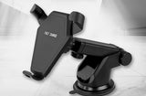 Qi wireless Fast car charger with Car mount kits.