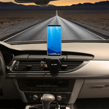Qi wireless Fast car charger with Car mount kits.