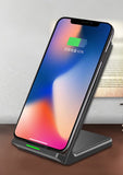 Qi wireless Standing Fast charger with fan