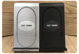 Qi wireless Standing Fast charger with fan