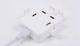 Multi-USB Port Intelligent Desktop Charger 30W 8A 4 Ports USB