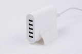 Multi Ports USB Travel Rapid Wall Charger (5V 8A Portable 5 USB Ports)