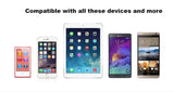 6-USB port Desktop Charger with Cable