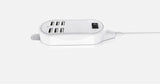 6-USB port Desktop Charger with Cable