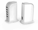 Multi-USB Port Mini Desktop Charger Power Adapter (5V 6A 5-USB)