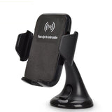 Qi Wireless Charger with suction car mount