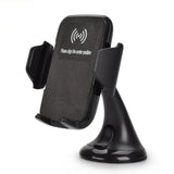 Qi Wireless Charger with suction car mount