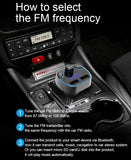 Bluetooth FM Transmitter USB charger port