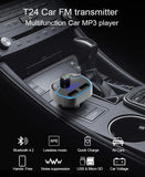 Bluetooth FM Transmitter USB charger port