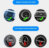 Auto-Clamp 15W Car Air Vent Mount Wireless Quick Phone Charger model S7