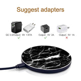 Unique Marble Design Qi Wireless Fast Charger