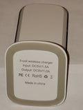 Qi Wireless Fast Charger with 3 Coils