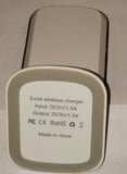 Qi Wireless Fast Charger with 3 Coils