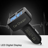 Smart Dual USB Car Charger Adapter (2 USB Port) Led 2.4A