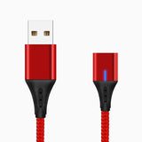 Nylon Braided 3 in 1 USB Charging Cable Detachable