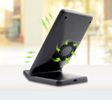 Qi wireless Standing Fast charger with fan