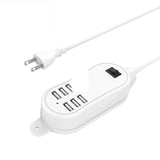6-USB port Desktop Charger with Cable