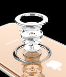 Transparent Two-Piece Magnetic Case with Ring Stand