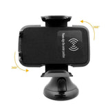 Qi Wireless Charger with suction car mount
