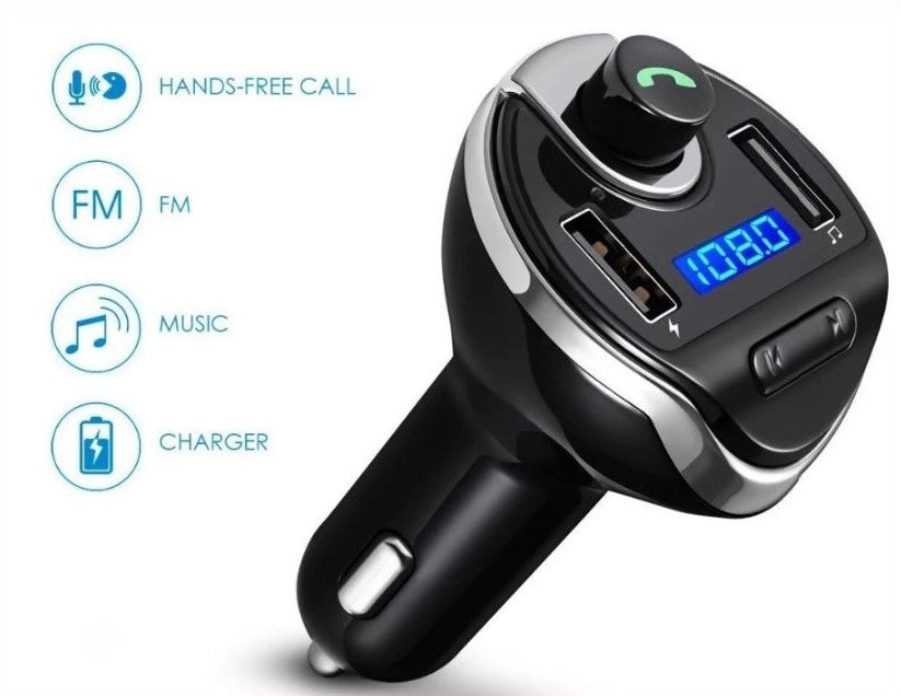 Universal FM transmitter Car Adapter & MP3 Player with Bluetooth