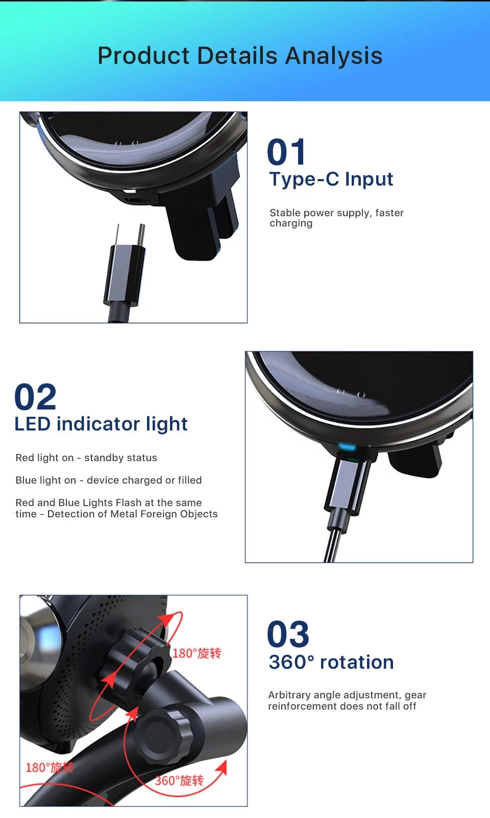 Automatic Wireless Car Charger, Induction Mount and Air Vent Holder for  Smartphones and Qi-Enabled at Rs 1800/piece, Car Mobile Chargers in  Udaipur